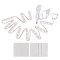 Miniatyrbilde 1 av 8: LED-speil lys berørbar hvitt lys USB dimbar forfengelighet sminke lys for bad 10 streng (30 stk lysbrikker)