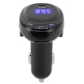 Pikkukuva 2 / 8: BT09 12V Bluetooth langaton FM-lähetin Mp3-soitin Type-C pikalataus PD 18W Auton laturiMusta