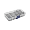 Miniatyrbilde 7 av 8: 100 stk tre knapper unikt design naturlig holdbar robust sikker praktisk rund treknapp mørk brun
