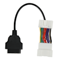 Miniatyrbilde 1 av 8: 16pin OBD2-adapterkabel diagnostisk kontakt erstatning for Tesla Model 3 Y 2019‑2021