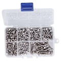 Miniatyrbillede 4 af 8: Bolt møtrik sæt sortiment kit 304 rustfrit stål hætte sekskant hoved fastgørelseselement hardware M3