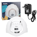 Miniatyrbillede 1 af 8: 168W Neglelak Tørrer Infrarød Induktion UV Neglelampe 4 Gear Negle Hærdemaskine 100~240VUS Stik