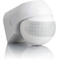 Miniatyrbild 1 av 5: Sensor Utomhus IP44, Väggmonterad, Infraröd Rörelsesensor, LED-lämplig, Räckvidd max. 12m/180°, vridbar, max. 800/400W, vit