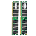 Miniatyrbild 4 av 8: 2 st Minnesmoduler Dator Dubbelsidig 16-kornig för AMD DDR 1GB 226 PC-2100