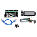 Miniatyrbild 3 av 8: 3D-skrivarmoderkort Effekt TVS-skydd Virtuell USB-enhet Support MKS-styrenhet + MKS TS35-skärm