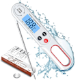 Miniatyrbillede 1 af 5: Digitalt Kødtermometer, Madtermometer (Hvid)