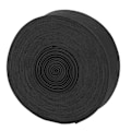 Miniatyrbild 6 av 8: Elastiskt band 10 yards svart 3,5 cm/1,4 tum bredd tjockare DIY skärning bekväm andningsbar sy elastisk rulle för hantverk
