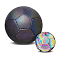 Miniatyrbillede 5 af 5: Selvlysende Fodbold Størrelse 4 & 5, Lysende Bold Til Natspil Og Træning Multicolor5