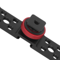 Miniatyrbillede 8 af 8: Hot Shoe Mount Extension Bar Bracket til kamera og mobiltelefon
