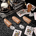 Miniatyrbillede 4 af 5: Magic Thumb Lights Sæt - LED Falske Fingerlys til Bar Scene Show - 6 Styk