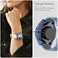 Miniatyrbilde 5 av 5: Silikon sportsrem for Samsung Galaxy Watch 5/4 45mm 40mm 5 Pro 44mm Smartwatch - Rosa sand