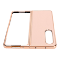 Pikkukuva 7 / 8: Phone case cover Samsung Galaxy Z Fold 4 Nanopinnoitteelle aitoa nahkaa naarmuuntumaton vaaleanpunainen