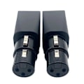 Miniatyrbild 3 av 5: till RJ45-kontakt RJ45 Ethernet till 3-pin XLR-adapter hona