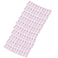 Miniatyrbillede 6 af 8: 100 stk. håndlavede etiketter i mikrofiber - holdbare, klare tryk, glatte og praktiske sy-etiketter01