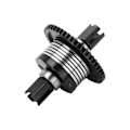 Miniatyrbilde 3 av 8: Aluminiumlegering 50T Senterdifferensial Gearsett for ZD Racing 1/7 DBX‑07 EX‑07 RC Bil Svart