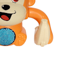 Miniatyrbilde 8 av 8: Elektrisk flip og hode ape leker sensorisk utviklingsmessig tumling krypende ape baby leketøy med lys og musikk oransje