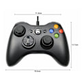 Miniatyrbillede 7 af 8: Kablet Gaming Controller Gamepad Universal Joystick Gamepad til Android til PC Bærbar Sort