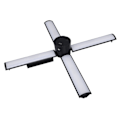 Miniatyrbild 5 av 8: Fällbar LED-lampa USB Micro 2600mAh 5 nivåer ljusstyrka 3 färgtemperaturer Videoljus Fyllningsljus för livestreaming