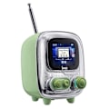 Pikkukuva 1 / 5: Ratro Bluetooth-kaiutin, kannettava pikselitaideherätyskello, vihreä