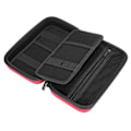 Miniatyrbild 2 av 8: Stationery Bag MultiFunction Portable MultiPurpose LargeCapacity Pens Storage Case(Rose Red )