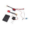 Pikkukuva 2 / 8: S2430 5800KV Harjaton Moottorisarja 25A ESC 2.2KG Metal Servo DIY Ohjelmointi Kortti Yhdistelmä 1/16 1/18 RC Autoon