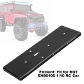Miniatyrbild 7 av 8: RC-batterifack med skruvbytestillbehör Passar för RGT EX86100 1/10 RC CarBlack 6800228L