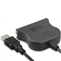 Pikkukuva 2 / 5: USB - 25-nastainen rinnakkaiskaapeli DB25-liitäntä IEEE 1284 Tulostin USB2.0-kaapeli 25-reikäinen adapterikaapeli