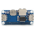 Miniatyrbilde 3 av 8: Utvidelsesmodul Hub Splitter Board Elektrisk Tilbehør USB til Ethernet RJ45 Nettverk Port Utvidelsesmodul