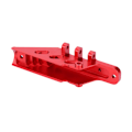 Miniatyrbilde 6 av 8: Aluminium Alloy Rear 4-Link Mount for AXIAL AX90056 Jeep Wrangler RC Crawler Part (Red)
