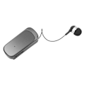 Pikkukuva 5 / 8: Retractable langattomat kuulokkeet Bluetooth 5.2 -kuulokkeet, korvaklipsi, mukava kuuloke ulkoiluun, urheiluun, ajamiseen, gradientti, musta