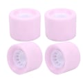 Miniatyrbillede 4 af 8: 4 stk./sæt PU holdbart Longboard Dance Board Skateboard udskiftningshjul tilbehørpink