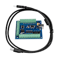 Miniatyrbild 1 av 7: MACH3 USB 4-axlig 100KHz USB CNC rörelsekontrollkort gravyr breakout-kort - 1 stycke