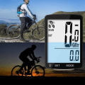 Miniatyrbillede 3 af 5: Green Light Trådløst LCD Display Cykel Speedometer med Auto Memory og Temperaturmåling