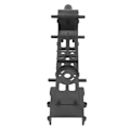 Miniatyrbilde 2 av 8: Reservedeler for RC-helikopter, hovedramme, plast, karosseri, base, tilbehør for WLtoys