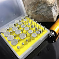 Miniatyrbillede 4 af 5: 50 stk. Diamantbelagte Roterende Slibehoveder Smykker Lapidariske Bor Grit