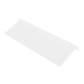Miniatyrbild 5 av 8: Akryl lutande dator tangentbordshållare låg frontläpp polerad finish tangentbordshållare tangentbordshållare för kontor transparent