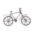 Miniatyrbild 7 av 8: Cykeldekor Retro Järnhantverk Roterande Cykelmodeller Prydnader för Heminredning