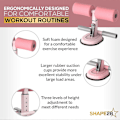Miniatyrbilde 4 av 4: Ab Cruncher Treningsutstyr for Hjemmetrening - Sit Up Bar for Gulv Med Sugekopp