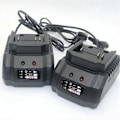 Miniatyrbilde 4 av 5: Lader for Litium 18v 21v Batteri Passer Til Batteridrill Sliper Elektrisk Verktøy Eu Plugg -DGJR