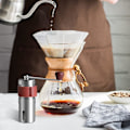 Miniatyrbillede 5 af 5: Bærbar Keramik Burr Kaffe Grinder - Holdbar Rustfrit Stål Manuel Kværn til Hjem, Kontor og Rejser