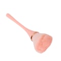 Miniatyrbild 8 av 8: Sminkborste Mjuk Rik Borst Smalt hår Toppar Oversize Fluffigt Starkt Pulvergrepp Förmåga Borste Rosa