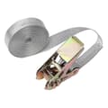 10m Ratchet Strap Heavy Duty Adjustable Cargo Strap Tie Down Strap Grey