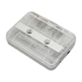 Miniatyrbillede 6 af 8: Kassette til MP3 Converter Multifunktion Auto Reverse Transparent Retro bærbar båndafspiller til bærbar pc