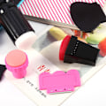 Miniatyrbillede 8 af 8: Nail Art Scraper Stemplingsplade Double Ended Stamper 7 Stk Sæt Manicure Værktøj