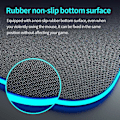 Miniatyrbillede 5 af 5: Trådløs Opladning RGB Gaming Mousepad, Udvidet Skrivebordsmatte med Skridsikker Gummisål
