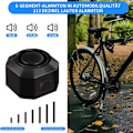 Pikkukuva 5 / 8: Pyörähälytysjärjestelmä Pyörähälytys Kaukosäätimellä Langaton USB C Moottoripyörä Vedenpitävä Varkaudenesto Tärinä Skootteri Hälytysjärjestelmä