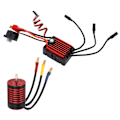 Miniatyrbilde 6 av 8: GTSKYTENRC RC-bil Børsteløs Motor ESC Børsteløs Elektronisk Fartskontrollersett for 1/14 Fjernstyrt Bil 4700KV
