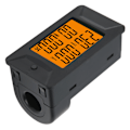 Miniatyrbilde 7 av 8: PZEM-028 AC Digital Meter Voltmeter Amperemeter 0~100A/400V Power Factor Meter AC110-220V