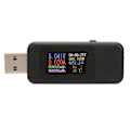 Miniatyrbild 1 av 8: LCD-skärm USB testare Laddare Detektor Digital Voltmeter Amperemeter Spänningsmätare DC4-30V (svart)