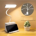 Miniatyrbild 7 av 8: Barnläslampa 3 LED-lägen Stabil bas Flexibel svanhals USB-laddning Barnbordslampa för studenter Studie Arbete